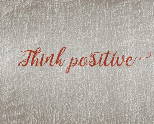 piensa en positivo